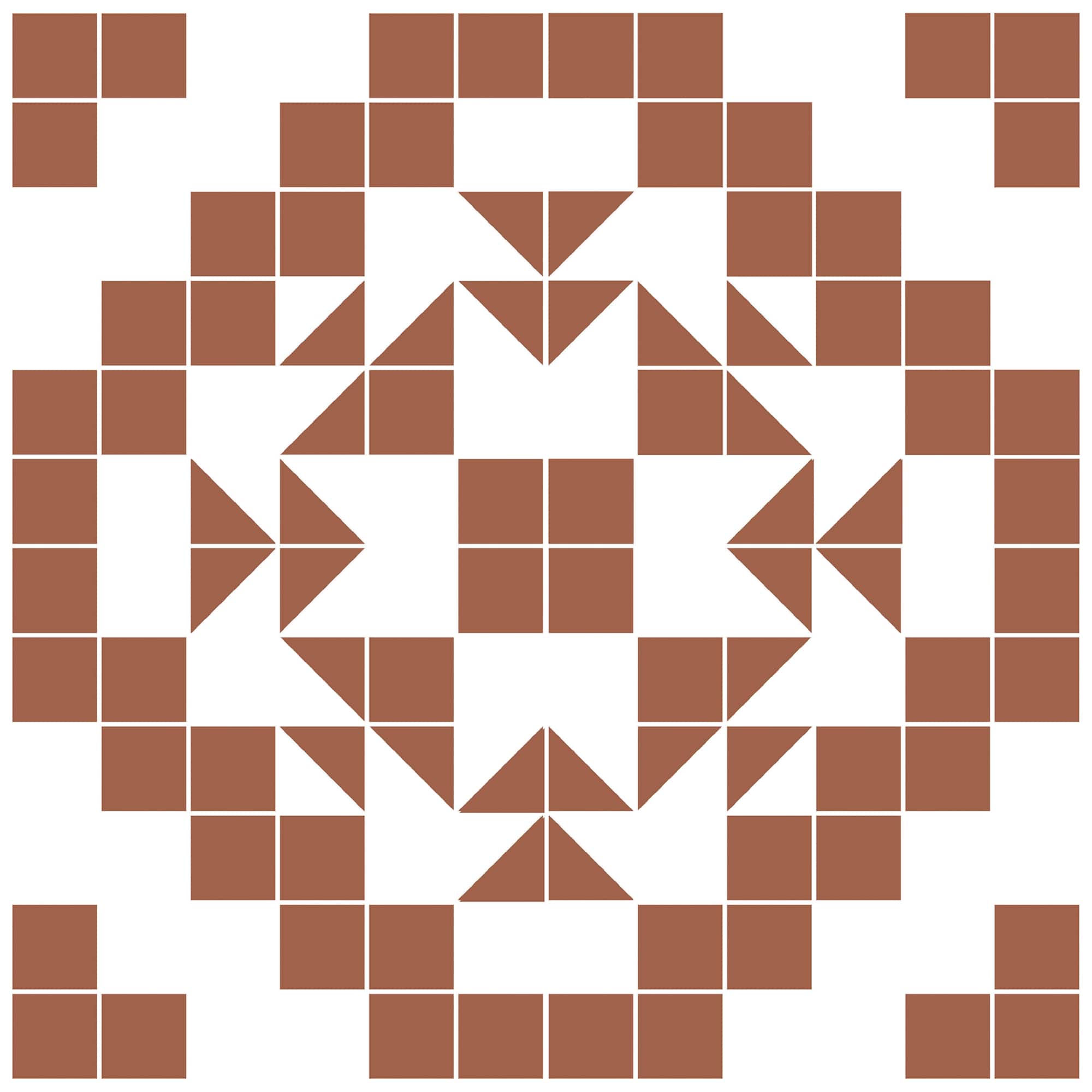FloorPops Matias Terra Cotta Peel & Stick Floor Tiles